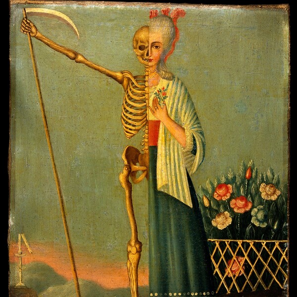 Life and death. Oil painting © Wellcome Collection/CC BY 4.0